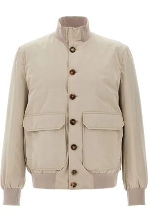Brunello Cucinelli Wasserabweisende Bomberjacke