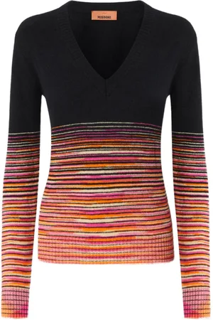 Missoni Kaschmirpullover mit Farbverlauf-Optik