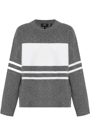 THEORY Gestreifter Pullover