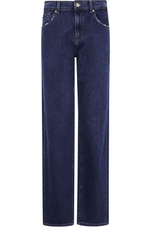 7 for all Mankind Tess Straight-Leg-Jeans