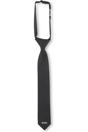 HUGO BOSS Krawatte mit Logo-Jacquard