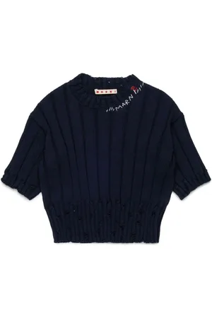 Marni T-Shirt im Distressed-Look