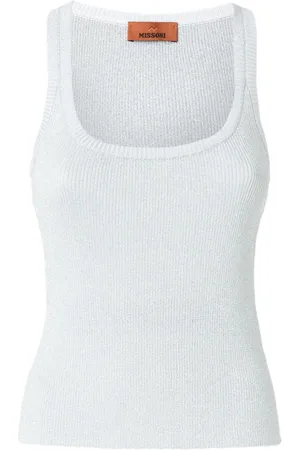 Missoni Gestricktes Lurex-Top