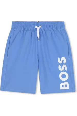 HUGO BOSS Badeshorts mit Logo-Print
