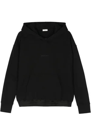 Saint Laurent Hoodie mit Logo-Stickerei