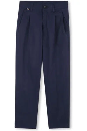 HUGO BOSS Hose mit Faltendetail