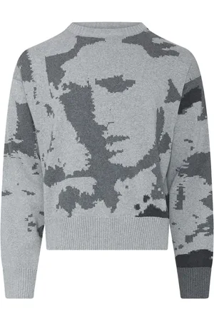 HELIOT EMIL Sweatshirt aus Artwork-Jacquard