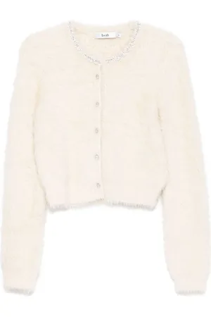 B+AB Cardigan mit Perlen