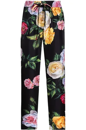 Dolce & Gabbana Hose mit Blumen-Print