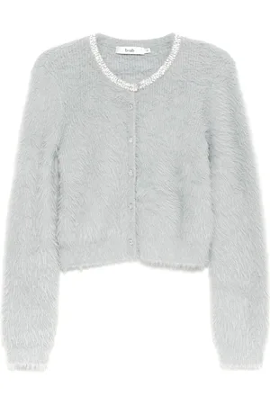 B+AB Cardigan mit Perlen