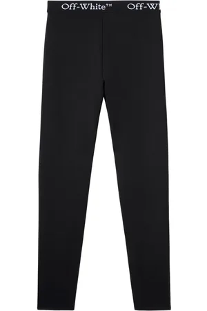 OFF-WHITE Leggings mit Logo-Bund