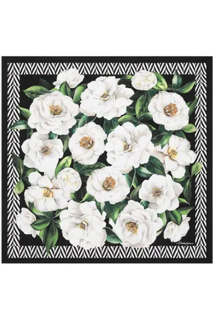 Dolce & Gabbana Schal mit Blumen-Print