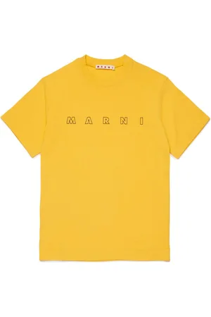 Marni T-Shirt mit Logo-Print