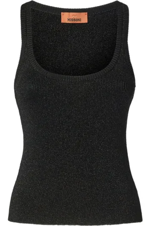 Missoni Gestricktes Lurex-Top