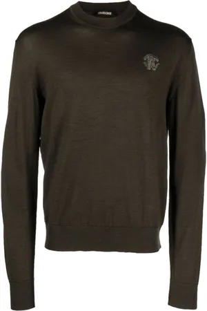 Roberto Cavalli Pullover mit Monogramm-Stickerei