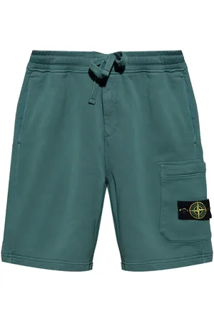 Stone Island Joggingshorts mit Kompass-Patch