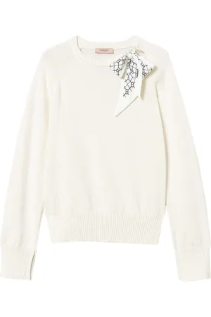 Twin-Set Pullover mit Schaldetail
