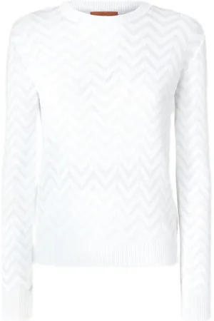 Missoni Rundhals-Pullover mit Zickzackmuster