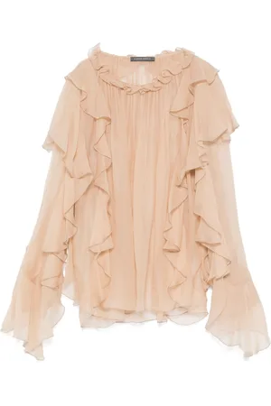 Alberta Ferretti Bluse aus Chiffon