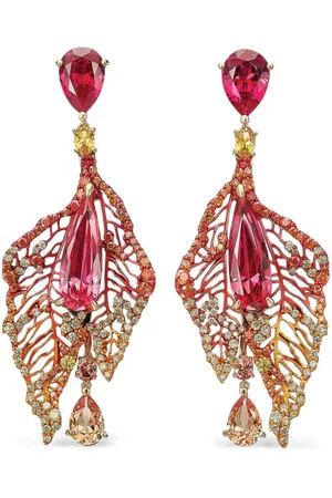 Anabela Chan Magma Atlantis Hängeohrringe aus 18kt -Vermeil