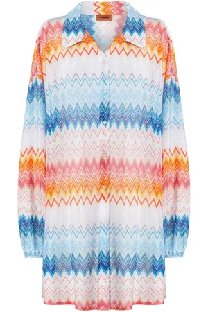 Missoni Strandkleid mit Zickzackmuster
