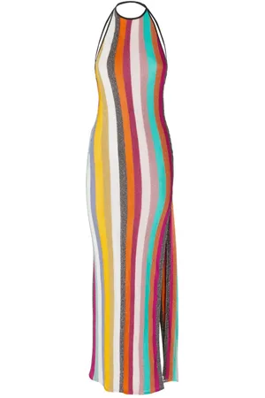 Missoni Gestreiftes Maxikleid