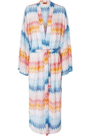 Missoni Lamé-Kaftan mit Zickzackmuster