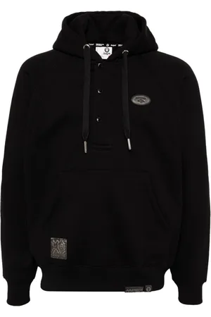 A Bathing Ape Hoodie mit Logo-Patch