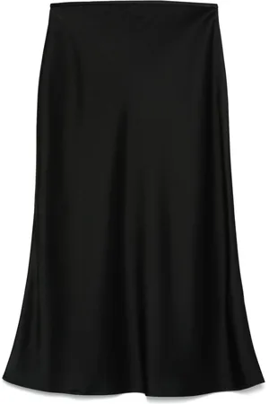 BLUMARINE Midirock aus Satin