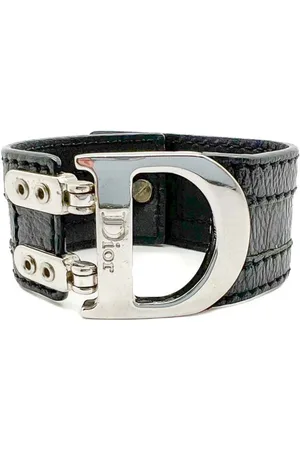 Dior 2000s Armspange mit Logo-Schild
