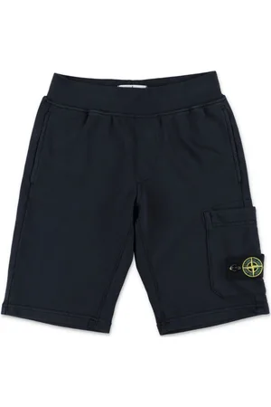Stone Island Joggingshorts mit Kompass-Patch