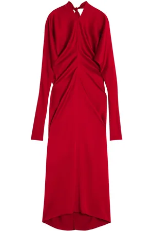 Lanvin Gerafftes Maxikleid