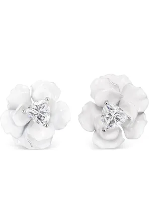 Anabela Chan 18kt Snowflower Rose Goldstecker