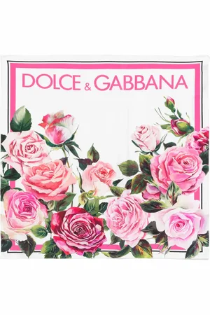 Dolce & Gabbana Schal mit Blumen-Print