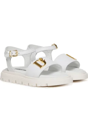 Dsquared2 Sandalen mit Logo-Applikation