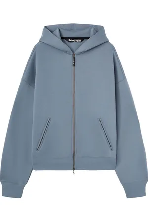 Palm Angels Hoodie mit gebogenem Logo