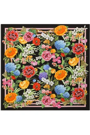 Dolce & Gabbana Bedrucktes Halstuch aus Seide