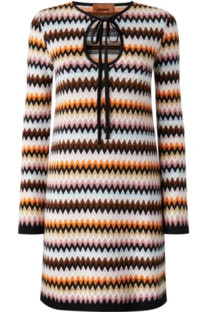 Missoni Kleid aus Zickzackstrick