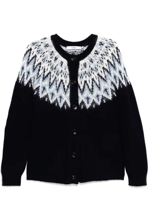 B+AB Geknöpfter Cardigan