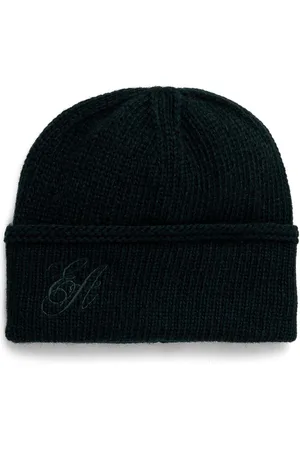 Emporio Armani Beanie mit Logo-Stickerei