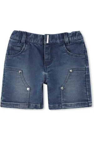 Givenchy Jeans-Shorts mit Logo-Stickerei