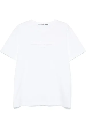 Alexander Wang T-Shirt mit Logo-Prägung