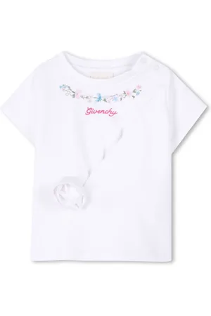 Givenchy T-Shirt mit Logo-Stickerei