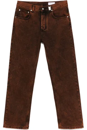 Alexander McQueen Jeans mit geradem Bein