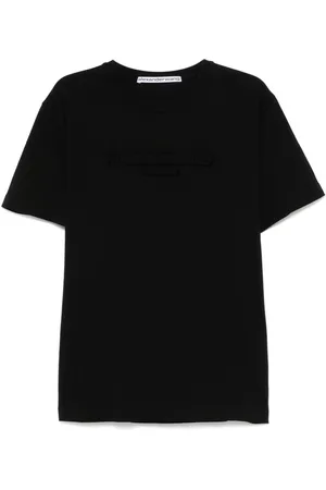 Alexander Wang T-Shirt mit Logo-Prägung