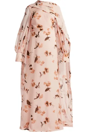 Erdem Drapiertes Abendkleid