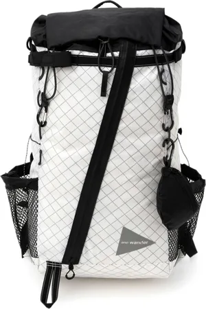 and wander Gemusterter Rucksack
