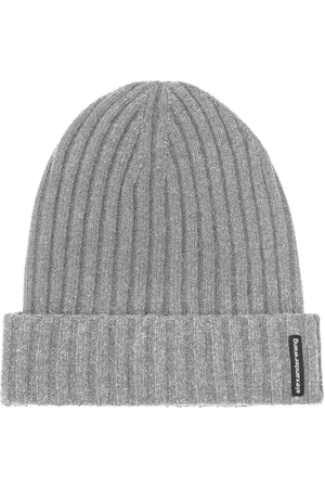Alexander Wang Gerippte Beanie mit Logo-Patch