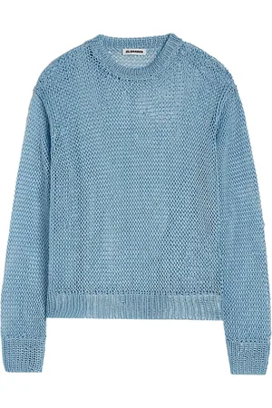 Jil Sander Pullover mit Lochstrickmuster