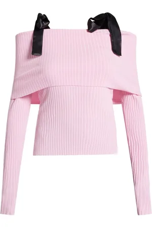 ROTATE Schulterfreier Pullover